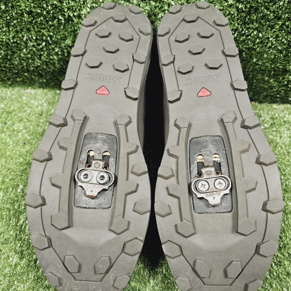 Mavic XA Khaki Mountain Bike Athletic Clip On Sneakers Mens Size 12.5 - Picture 9 of 11